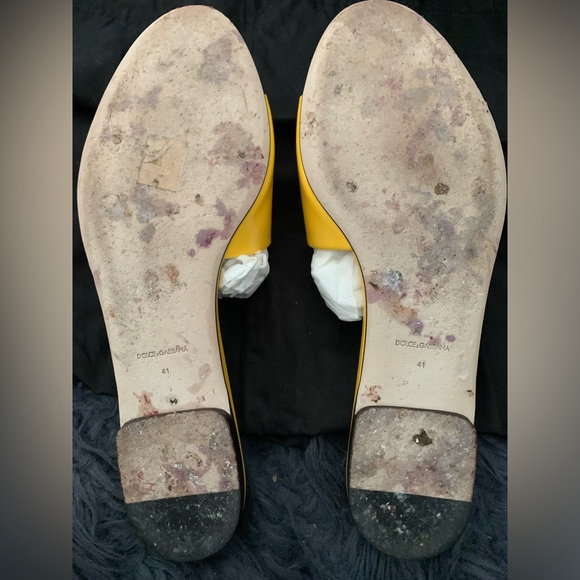 D&G  logo patent leather sandals size 41 - Picture 10 of 14